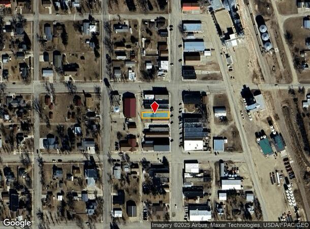 519 Main St, Edgeley, ND Parcel Map