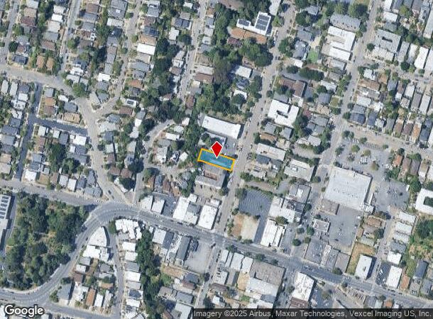 3541 Dimond Ave, Oakland, CA Parcel Map