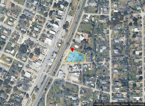 203 Railroad St, Buda, TX Parcel Map
