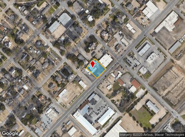 2625 Franklin Ave, Waco, TX Parcel Map