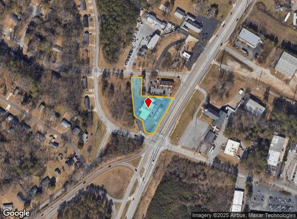  645 Danielsville Rd, Athens, GA Parcel Map