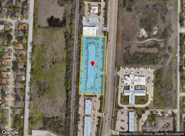 750 S Main St, Euless, TX Parcel Map