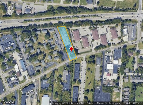  254 W Johnstown Rd, Columbus, OH Parcel Map