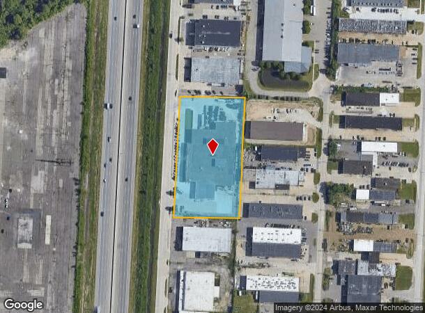  41600 Executive Dr, Harrison Township, MI Parcel Map