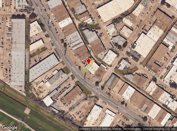 2522 Irving Blvd, Dallas, TX Parcel Map