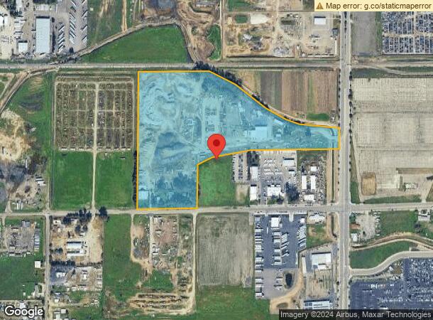  495 N Marks Ave, Fresno, CA Parcel Map