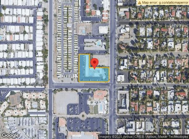  1277 S Palm Canyon Dr, Palm Springs, CA Parcel Map