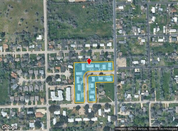  2110 Main St, Bastrop, TX Parcel Map