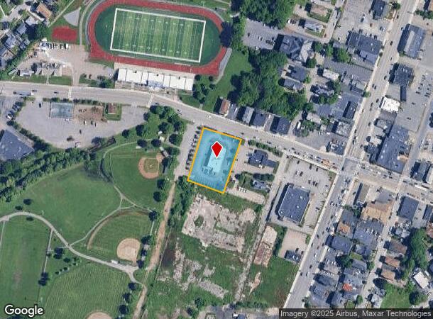  268 Chandler St, Worcester, MA Parcel Map