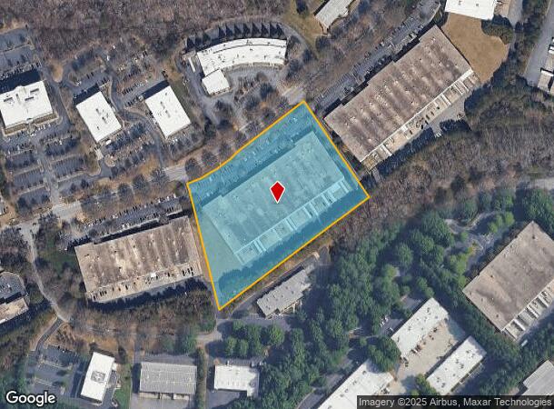 6225 Shiloh Rd, Alpharetta, GA Parcel Map