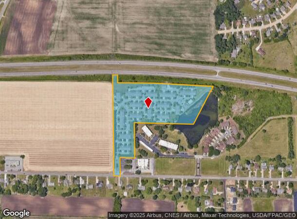  1600 Brandon Blvd, Sandusky, OH Parcel Map