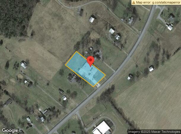  825 Poplar Bluff Rd E, Auburntown, TN Parcel Map