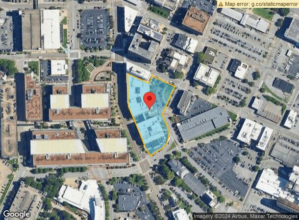  1110 Market St, Chattanooga, TN Parcel Map