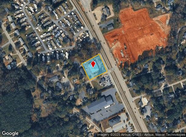  401 N Main St, Simpsonville, SC Parcel Map