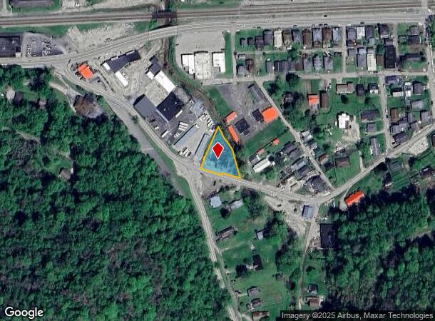  1202 Fayette Pike W, Montgomery, WV Parcel Map