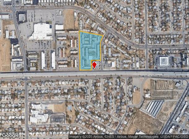  5317 Woodrow Bean, El Paso, TX Parcel Map