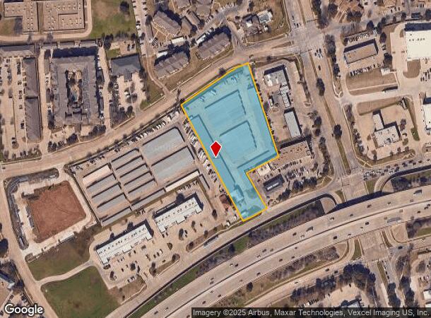 521 State Highway 121 Byp, Lewisville, TX Parcel Map