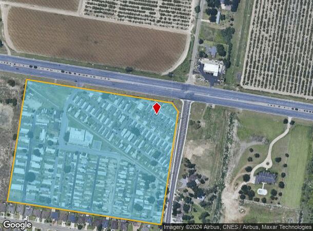  2901 W State Highway 107, Mcallen, TX Parcel Map