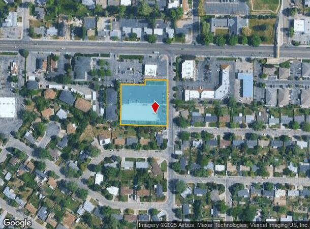  1701 S Raymond St, Boise, ID Parcel Map