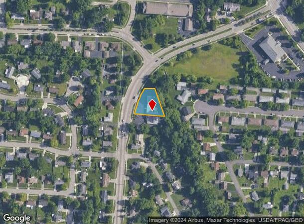  3520 Marshall Rd, Dayton, OH Parcel Map