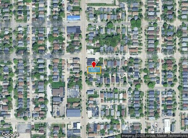  1112 S 60Th St, Milwaukee, WI Parcel Map