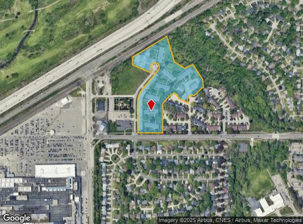 3601 Penbrook Ln, Flint, MI Parcel Map