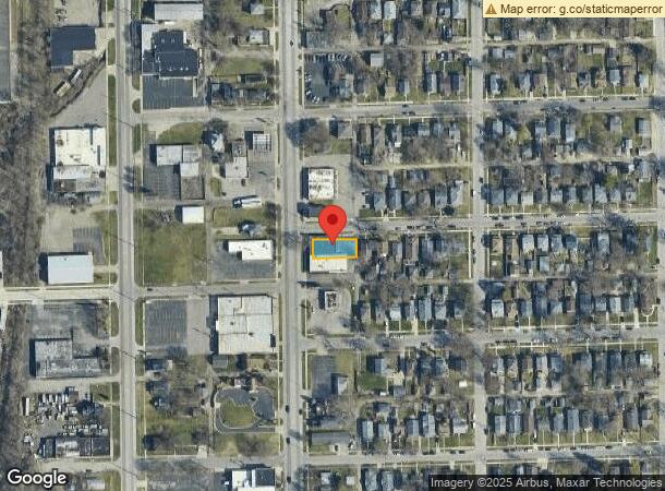  2628 S Michigan St, South Bend, IN Parcel Map