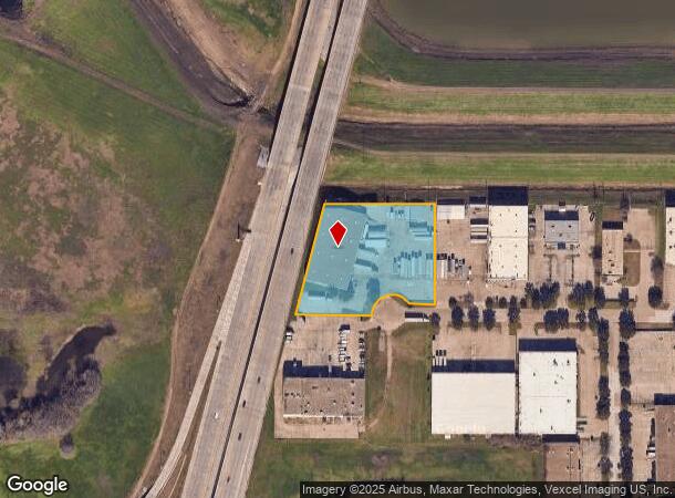  1810 Trinity Valley Dr, Carrollton, TX Parcel Map