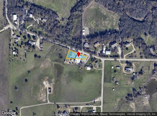 7849 Plainview Rd, Krum, TX Parcel Map