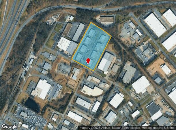 340 Crompton St, Charlotte, NC Parcel Map