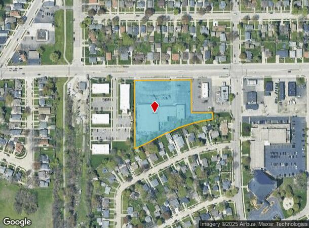 2829 Durand Ave, Racine, WI Parcel Map