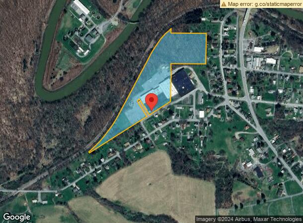  286 Meter St, Punxsutawney, PA Parcel Map