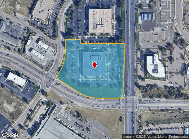 1250 Academy Park Loop, Colorado Springs, CO Parcel Map
