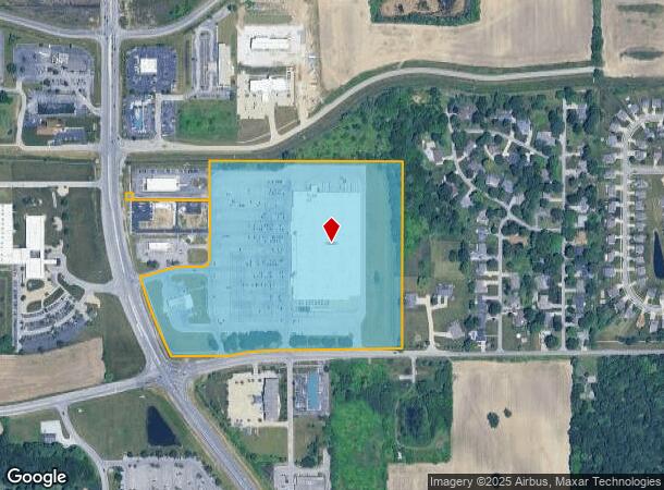  6610 S Scatterfield Rd, Anderson, IN Parcel Map