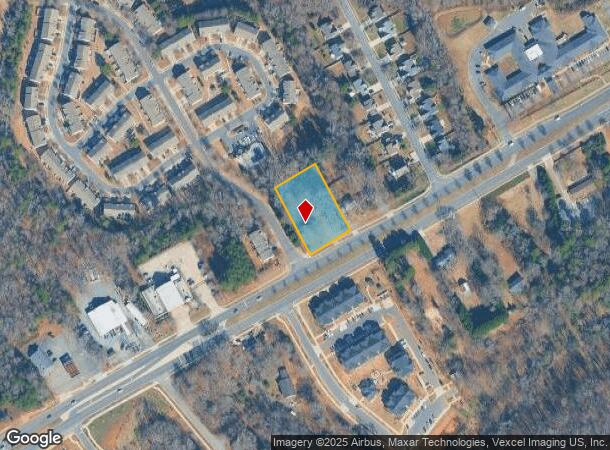  13734 S Tryon St, Charlotte, NC Parcel Map