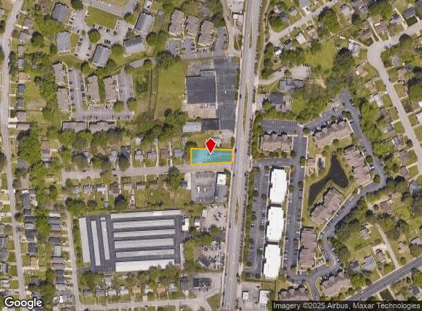  1229 N King St, Hampton, VA Parcel Map