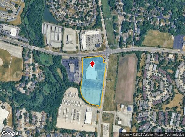 1385 E Chicago St, Elgin, IL Parcel Map