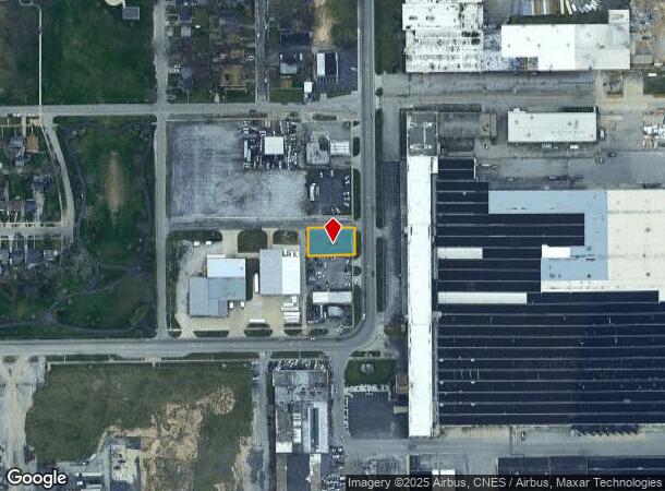  2602 S Coliseum Blvd, Fort Wayne, IN Parcel Map