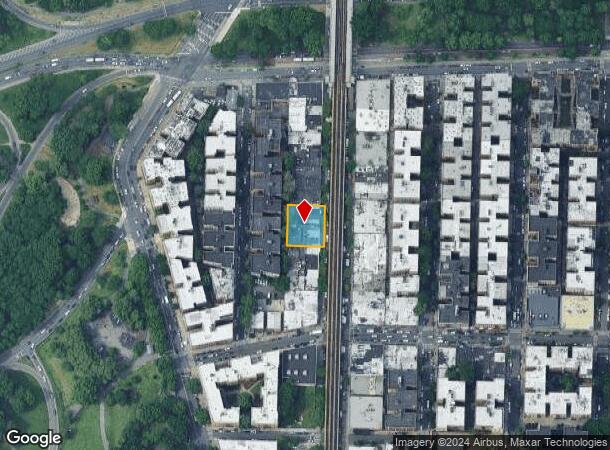  2159 White Plains Rd, Bronx, NY Parcel Map