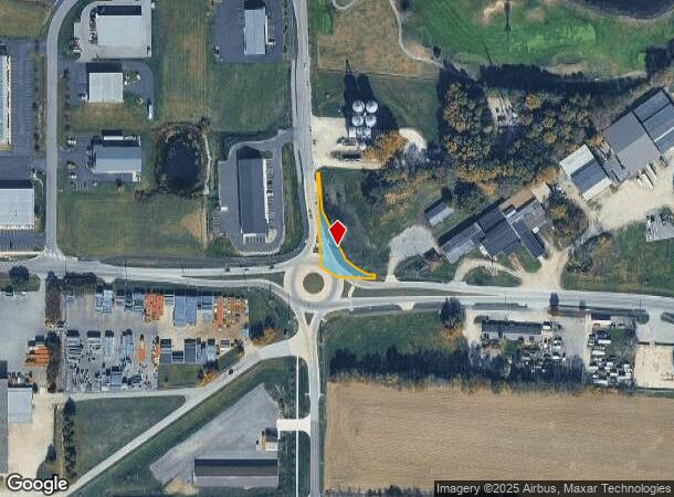 N Hurricane Rd, Franklin, IN Parcel Map