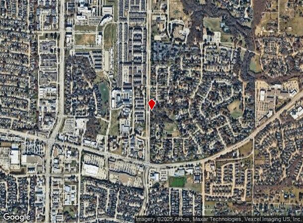  3401 Yucca Dr, Flower Mound, TX Parcel Map