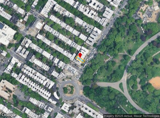  184 Prospect Park W, Brooklyn, NY Parcel Map