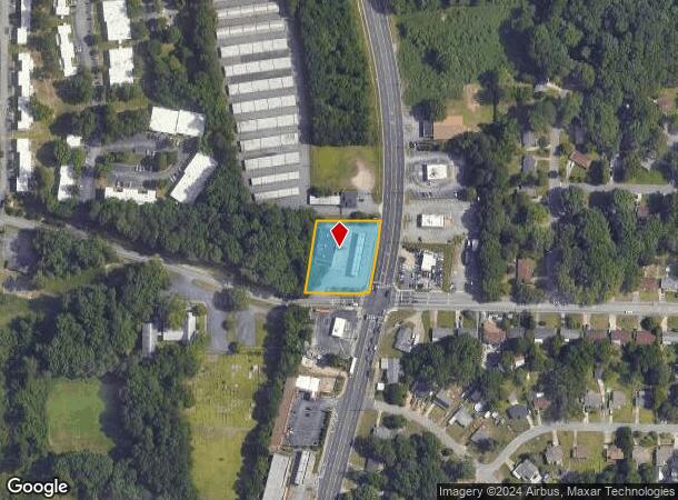  5991 Old Dixie Hwy, Forest Park, GA Parcel Map