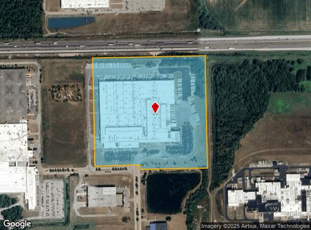 870 Anderson Blvd, Greenfield, IN Parcel Map