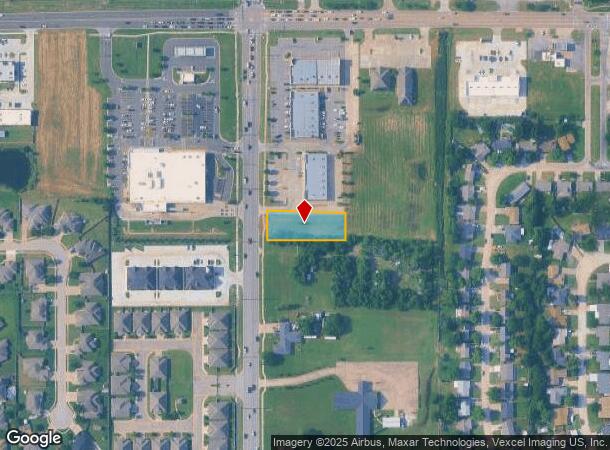  660 N Santa Fe Ave, Moore, OK Parcel Map