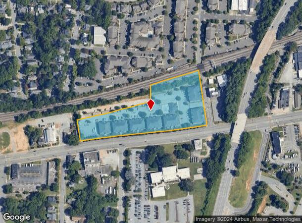  742-752 Fulton Pl, Greensboro, NC Parcel Map