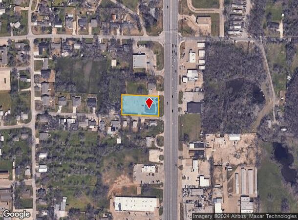  201 N Broadway St, Joshua, TX Parcel Map