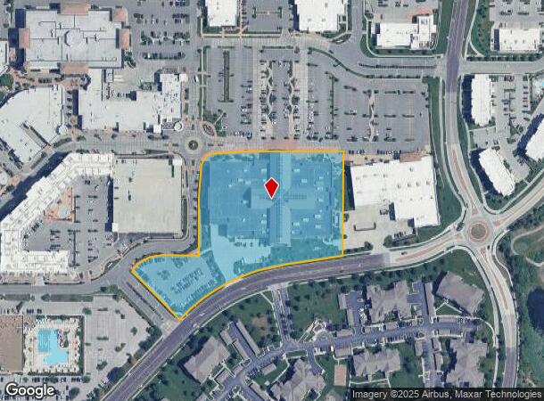  6503 W 135Th St, Overland Park, KS Parcel Map