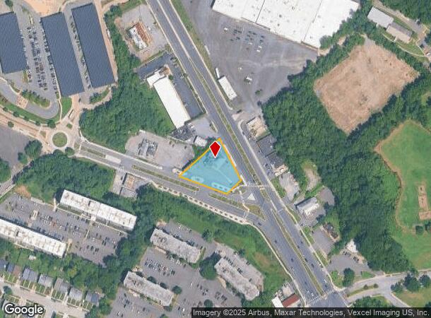  3211 Branch Ave, Temple Hills, MD Parcel Map