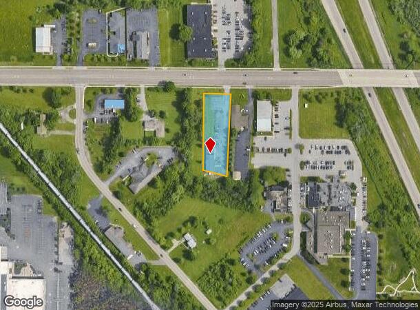  3691 Southwestern Blvd, Orchard Park, NY Parcel Map